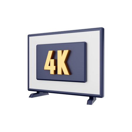 4k-Auflösung  3D Illustration