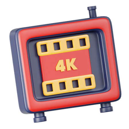 4K Quality  3D Icon