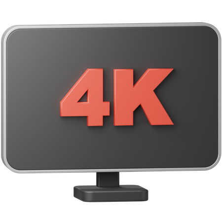 4K解像度  3D Icon