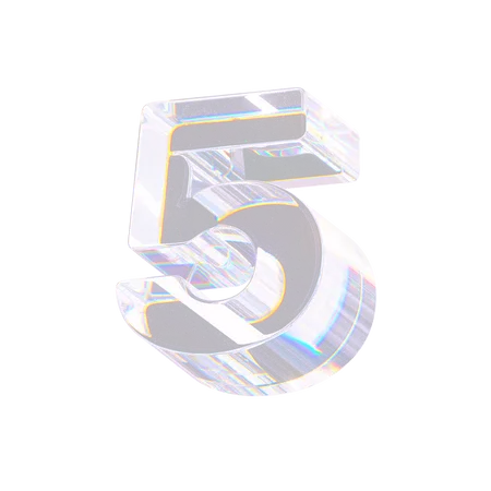 5  3D Icon