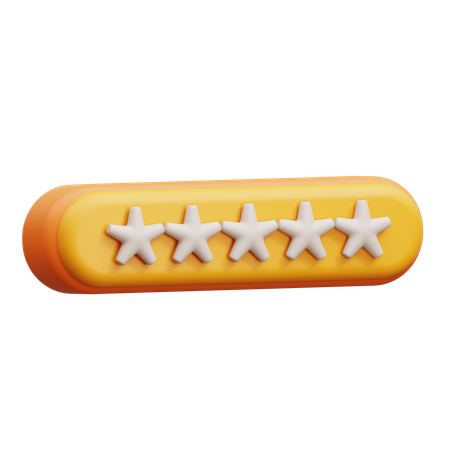 별 5개  3D Icon