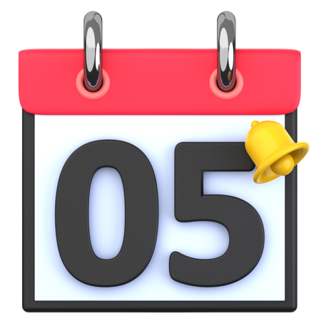 5 data  3D Icon