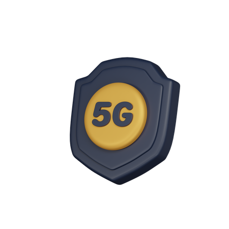 Escudo 5G  3D Icon