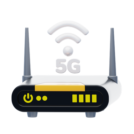 5G 바이트  3D Icon