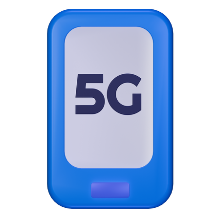 5g Netzwerk  3D Icon