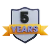 5 Years Warranty Product