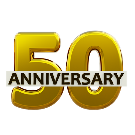 50 aniversario  3D Icon