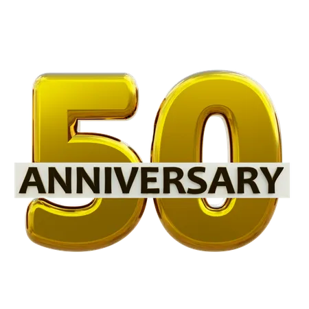 50 aniversario  3D Icon