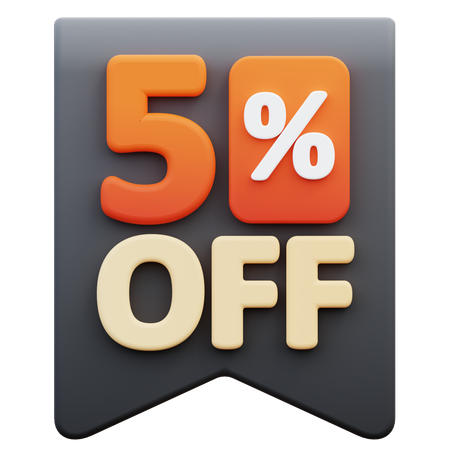 50% DE DESCONTO  3D Icon