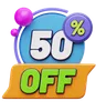 50 % Off