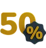 50 Percent Discount