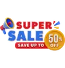 50 Percent Super Sale