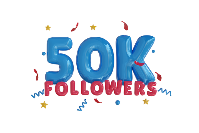 50.000  3D Icon