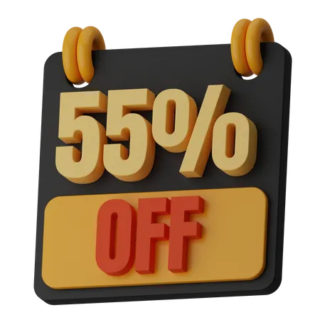 55% de desconto  3D Icon