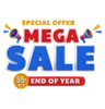 55 Percent Mega sale