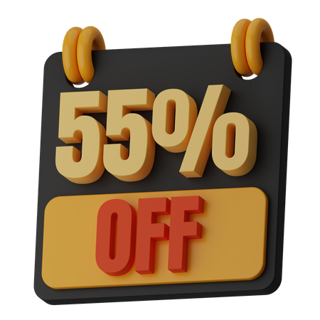 55 % de réduction  3D Icon