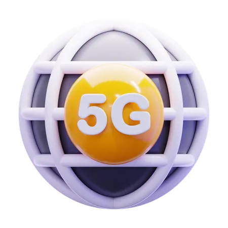 5g  3D Icon