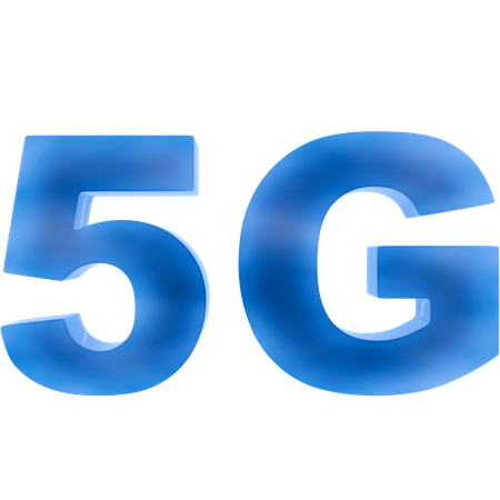 5G  3D Icon