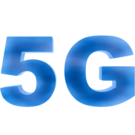 5G  3D Icon