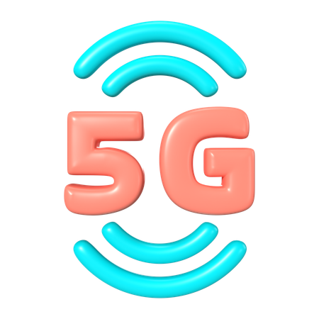 5G  3D Icon