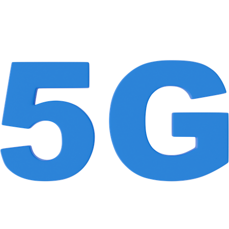 5G  3D Icon