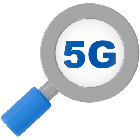 Búsqueda 5g  3D Icon