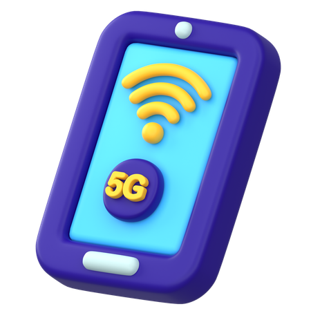 Dados móveis 5g  3D Icon