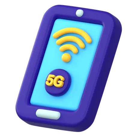 Dados móveis 5g  3D Icon