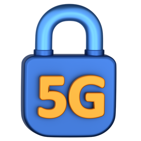 Datos 5g bloqueados  3D Icon