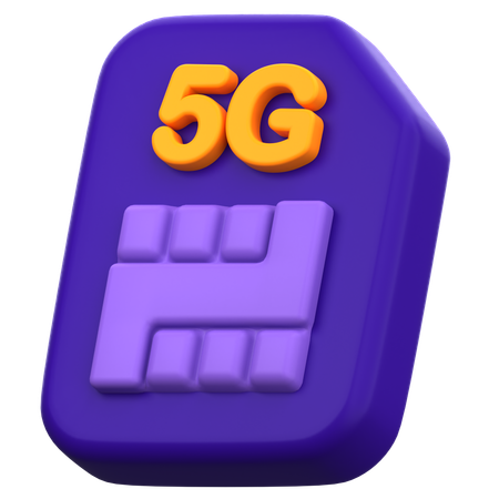 Itinerancia de datos 5g  3D Icon