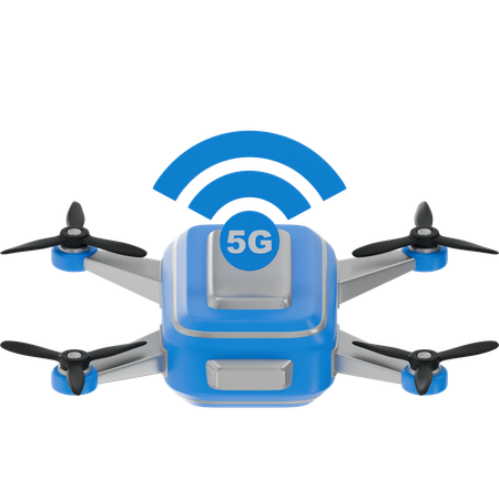 Drone 5g  3D Icon