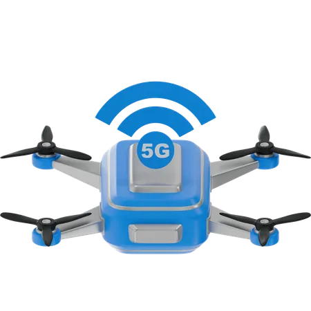 Drone 5g  3D Icon