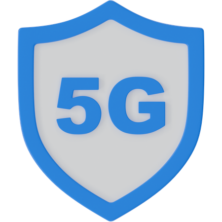 Escudo 5g  3D Icon