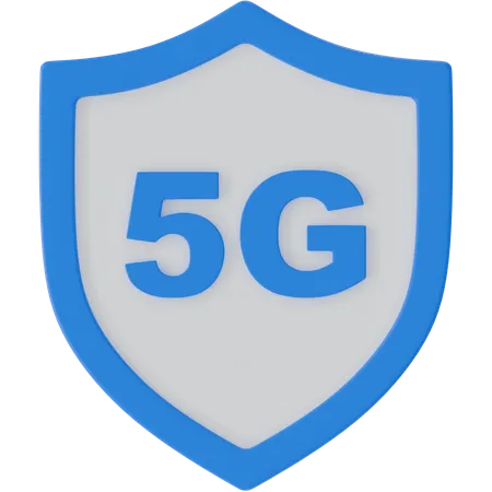 Escudo 5g  3D Icon