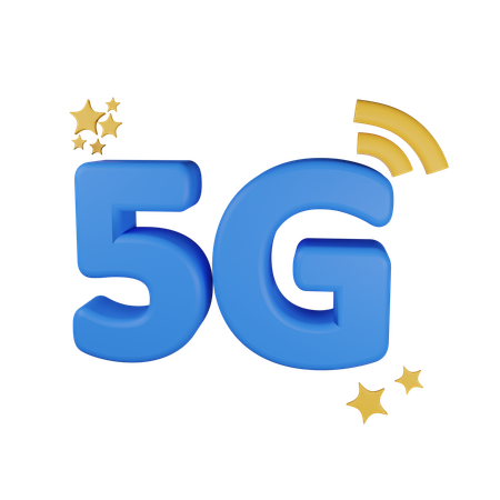 5G network  3D Icon
