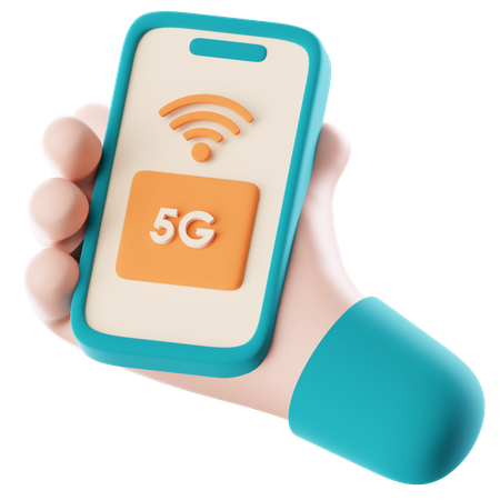 5g Network  3D Icon