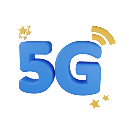 5G network  3D Icon