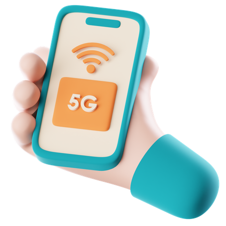 5g Network  3D Icon