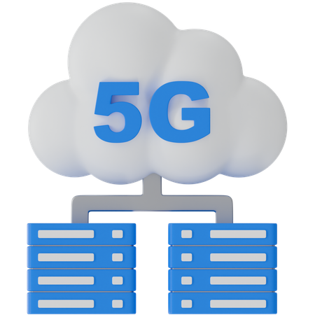 Servidor 5g  3D Icon