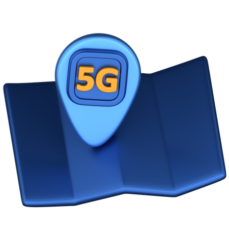 Ubicación 5g  3D Icon