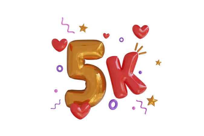 5K  3D Icon