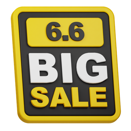 6 6 grande vente  3D Icon