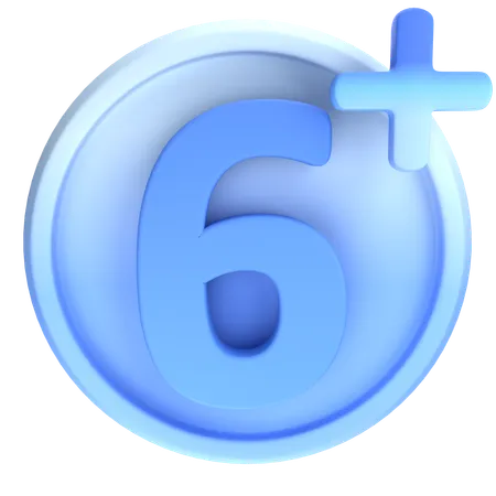 6 mais  3D Icon