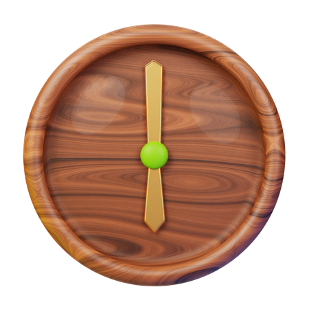 6 O'clock  3D Icon