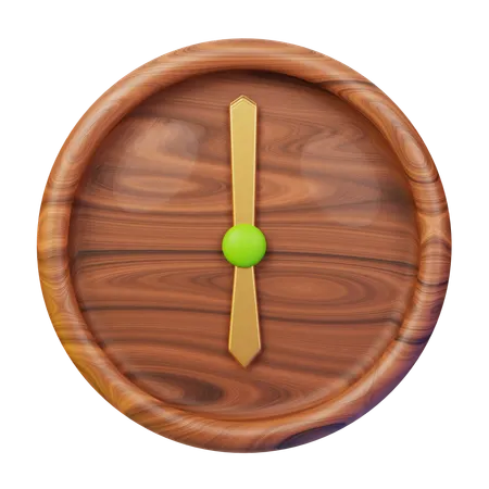 6 O'clock  3D Icon