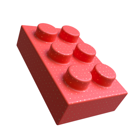 6 Piece Lego  3D Icon