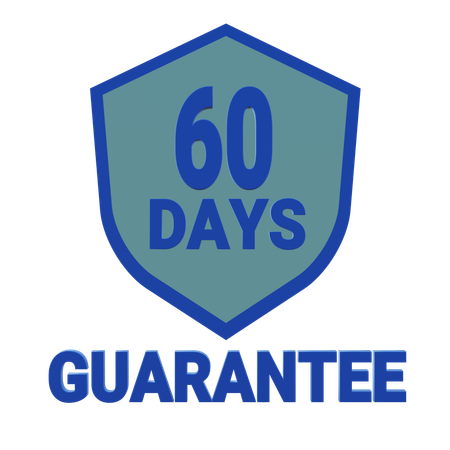 60 Days Money Back Guarantee  3D Icon