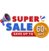 60 Percent Super Sale