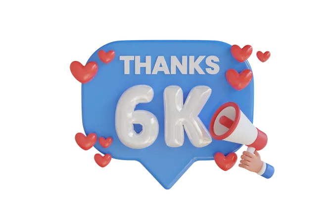 6k  3D Icon