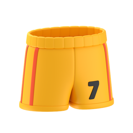 ショートパンツ 7  3D Icon